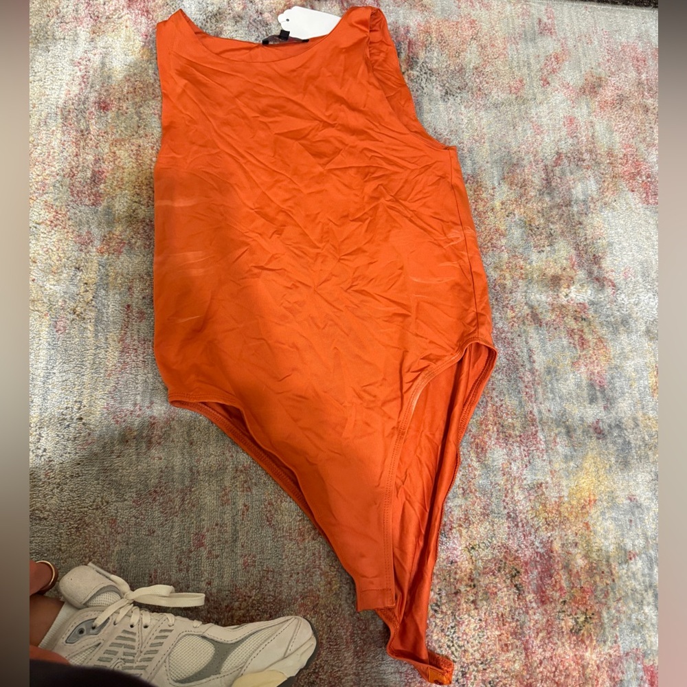 Go Couture Bold Orange Top